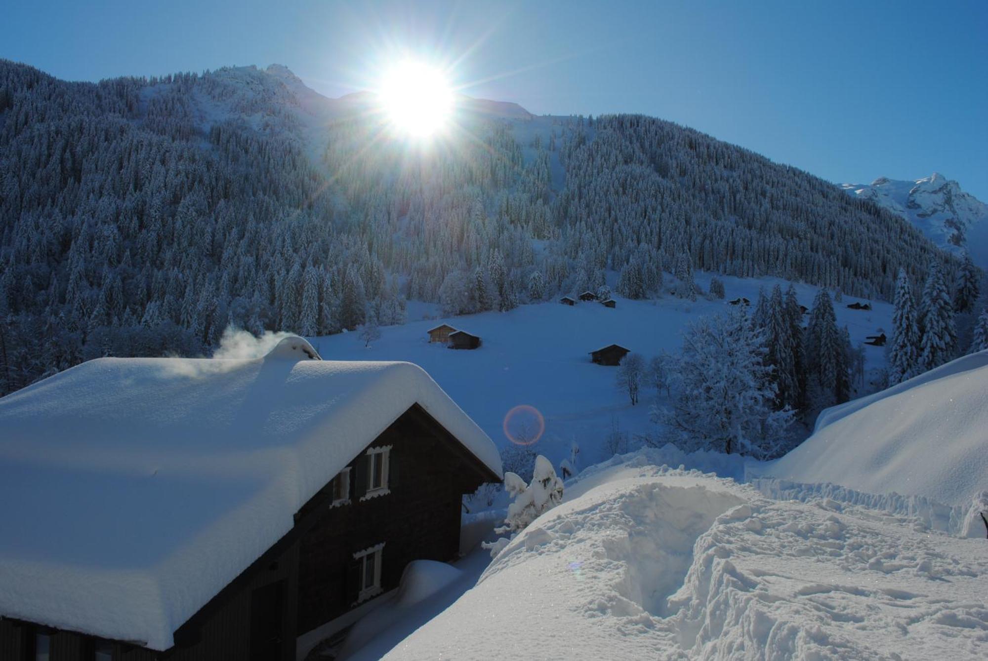 Alpenchalet Piz Huesli Tschagguns Luaran gambar